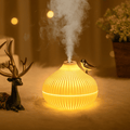 Transform Your Space with the Mini Cool Mist Humidifier - Perfect for Home & Office, 600 Sq Ft Coverage with Soothing Night Light